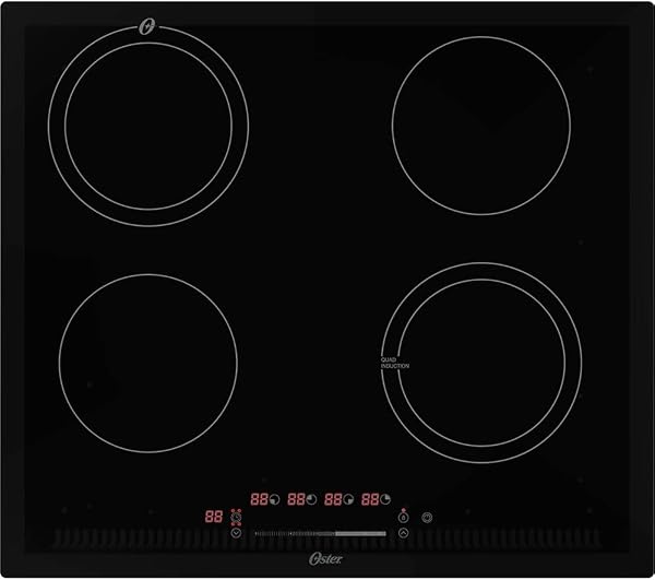 Cooktop de Indução Oster OTOP402 4 Bocas