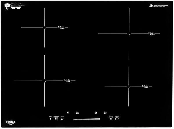 Cooktop de Indução Philco PCT40P 4 Queimadores