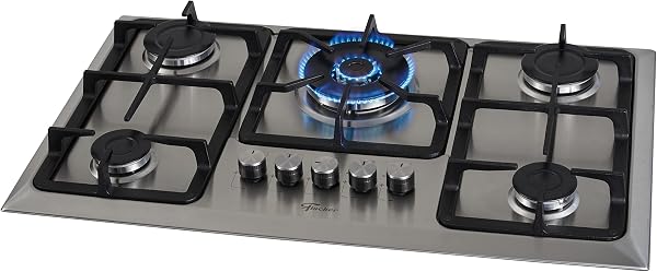 Cooktop Fischer 5 Bocas Inox