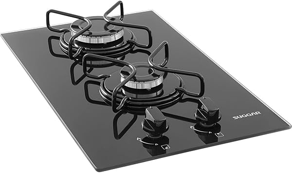 Cooktop Suggar Vidro Preto