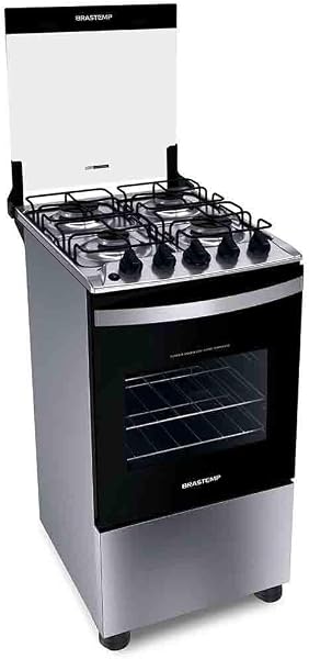 Fogão Brastemp 4 Bocas Inox BFO4NBR