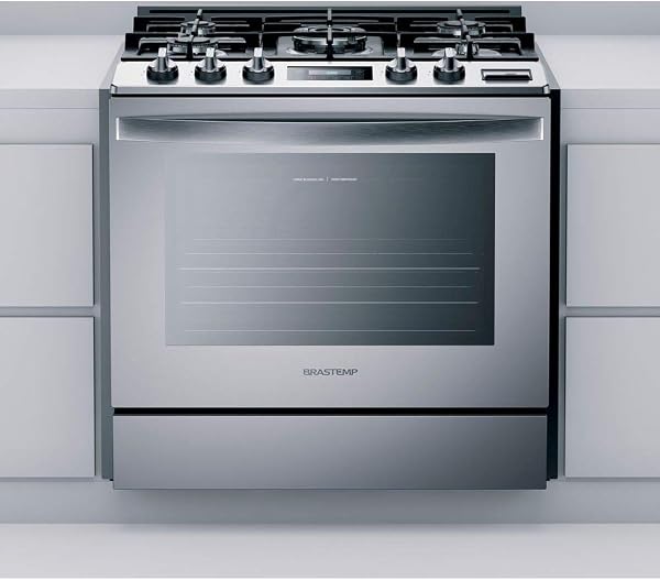 Fogão de Embutir Brastemp 5 Bocas Inox